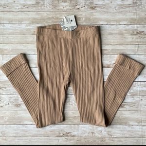 Kate Quinn Wide Rib Organic Cotton Leggings
